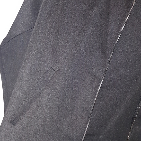 Black women's bomber jacket - Picture 3 of 4